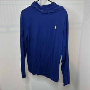 Polo Ralph Lauren Blue Hooded Pullover